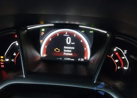 2019 Honda Civic Sport из США, поврежденный, VIN 19XFC2F84KE201615